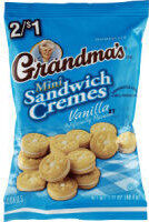 Grandma's Vanilla Mini Sandwich Cremes 1.71 Ounces
