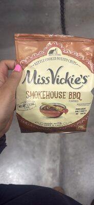Miss Vickies Smokehouse BBQ Potato Chips 1.375 Ounce Plastic Bag