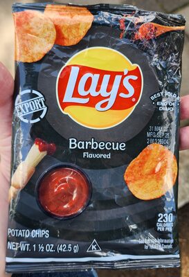 Barbecue Flavored Potato Chips, Barbecue