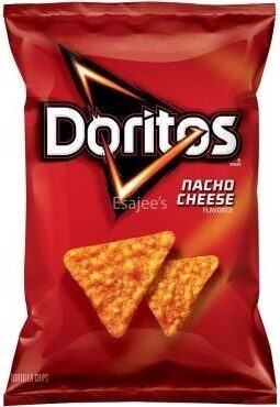 Nacho Cheese Flavored Tortilla Chips, Nacho