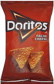 Nacho Cheese Tortilla Chips, Nacho Cheese