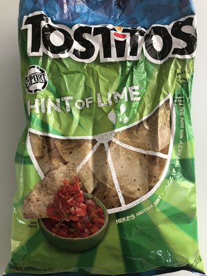 Flavored Tortilla Chips, Hint Of Lime