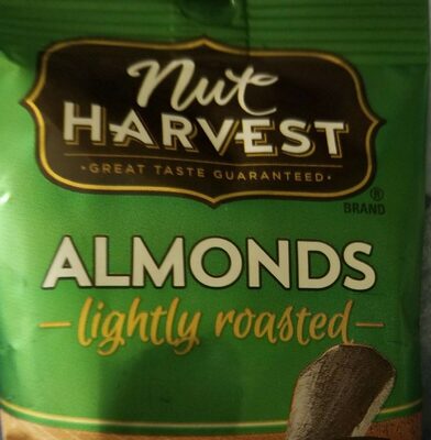 Lightly Roasted Almonds, Lightly Roasted