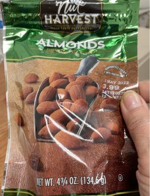 Lightly Roasted Almonds, Lightly Roasted