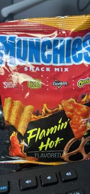 Munchies Flamin Hot Snack Mix 2.00 Ounce Plastic Bag