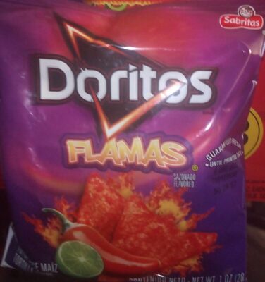 Doritos Flamas Tortilla Chips 1.0 Ounce Plastic Bag