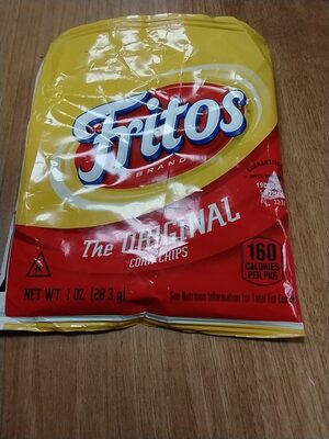 Fritos Original Corn Chips 1 Ounce Plastic Bag