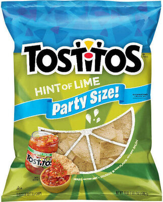 Hint Of Lime Flavored Tortilla Chips, Hint Of Lime