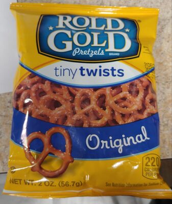 Rold Gold Tiny Twists Original Pretzels 2.00 Ounce Plastic Bag
