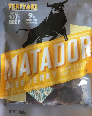 Teriyaki Slow Cooked And Smoked Beef Jerky, Teriyaki