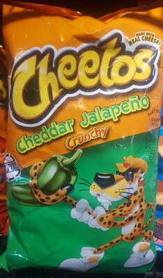 Cheddar Jalapeno Crunchy Cheese Flavored Snacks, Cheddar Jalapeno