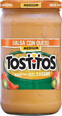 Medium Salsa Con Queso Flavored Dip, Medium Salsa Con Queso