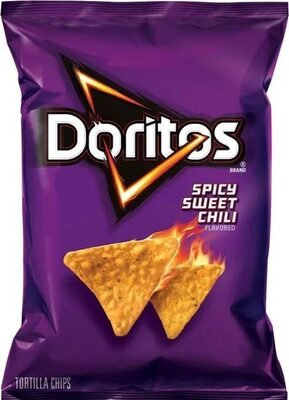 Spicy Sweet Chili Flavored Tortilla Chips, Spicy Sweet Chili
