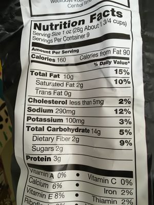 Popcorn, White Cheddar Cheese