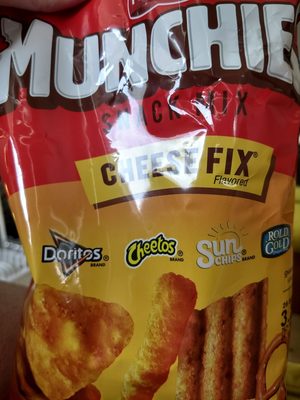 Munchies Cheese Fix Snack Mix 8 Ounce Plastic Bag