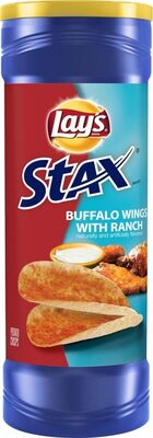 Buffalo Wings With Ranch Flavored Potato Crisps, Buffalo Wings With Ranch