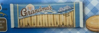Vanilla Sandwich Crme Cookies, Vanilla