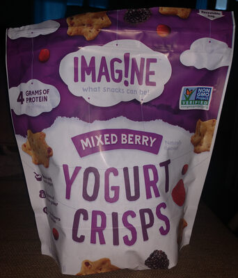 Mixed Berry Yogurt Crisps, Mixed Berry