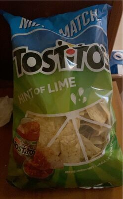 Flavored Tortilla Chips, Hint Of Lime