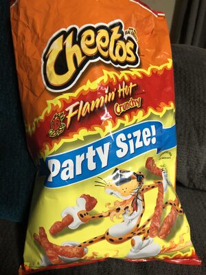 Cheese Flavored Snacks, Flamin' Hot Crunchy