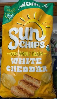 White Cheddar Flavored 100% Whole Grain Snacks, White Cheddar