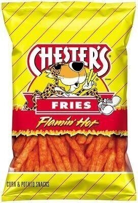 Fries Corn & Potato Snacks, Flamin' Hot