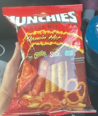 Flamin' Hot Flavored Snack Mix, Salsa, Flamin' Hot Crunchy Cheese, Baja Picante