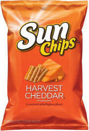 100% Whole Grain Harvest Cheddar Chips, Whole Grain