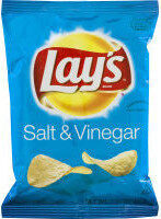 Lay's Salt and Vinegar Potato Chips 1.125 Ounces