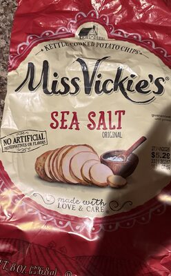 Original Sea Salt Kettle Cooked Potato Chips, Sea Salt