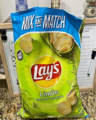 Limon Flavored Potato Chips, Limon