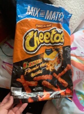 Xxtra Flamin' Hot Crunchy Cheese Flavored Snacks, Xxtra Flamin' Hot