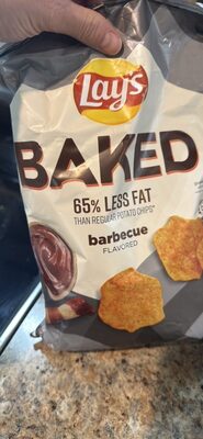 Lay's Baked BarBeQue Potato Crisps 6.25 Ounce Plastic Bag