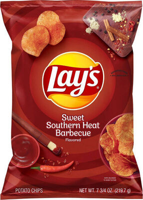 Sweet Southern Heat Barbecue Potato Chips, Sweet Southern Heat Barbecue