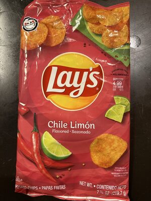 Chile Limon Flavored Potato Chips, Chile Limon