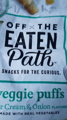 Sour Cream & Onion Veggie Puffs, Sour Cream & Onion