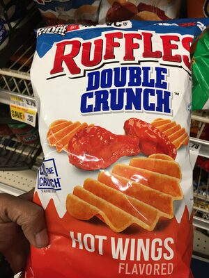 Hot Wings Flavored Potato Chips, Hot Wings