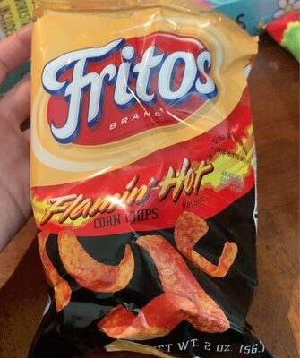 Flamin' Hot Flavored Corn Chips, Flamin' Hot