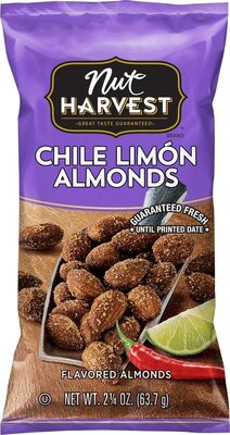 Chile Limon Flavored Almonds, Chile Limon