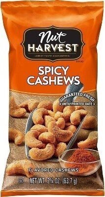 Spicy Flavored Cashews, Spicy