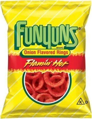 Flamin' Hot Onion Flavored Rings, Flamin' Hot Onion