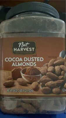 Cocoa Dusted Almonds, Cocoa Dusted