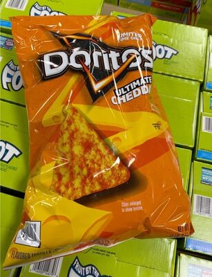 Ultimate Cheddar Flavored Tortilla Chips, Ultimate Cheddar