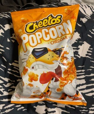 Cheddar Flavored Popcorn, Cheddar