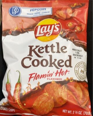 Flamin' Hot Flavored Potato Chips, Flamin' Hot
