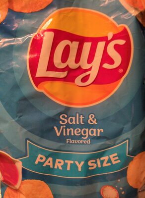 Salt & Vinegar Flavored Potato Chips, Salt & Vinegar