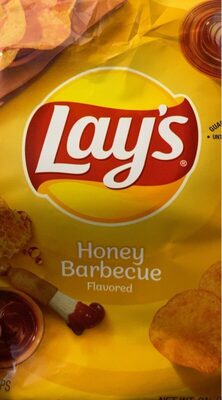 Honey Barbecue Flavored Potato Chips, Honey Barbecue