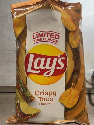 Crispy Taco Flavored Potato Chips, Crispy Taco