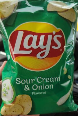 Sour Cream & Onion Flavored Potato Chips, Sour Cream & Onion