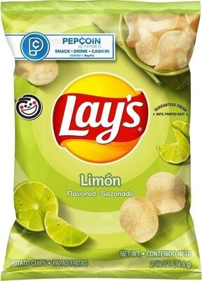 Limon Flavored Potato Chips, Limon
